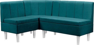 Уголок кухонный мягкий Mio Tesoro Лео  (Velutto 20/белый)