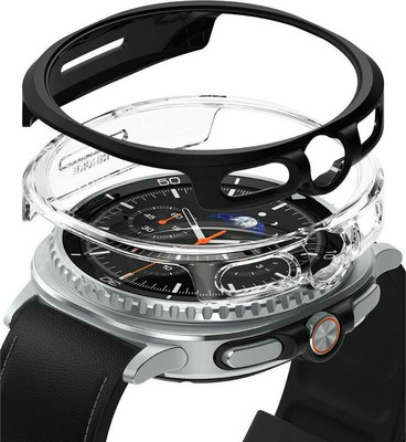 Защитный чехол для умных часов Ringke Slim Для Galaxy Watch 8 Classic 46мм (2шт, Clear/Matte Black)
