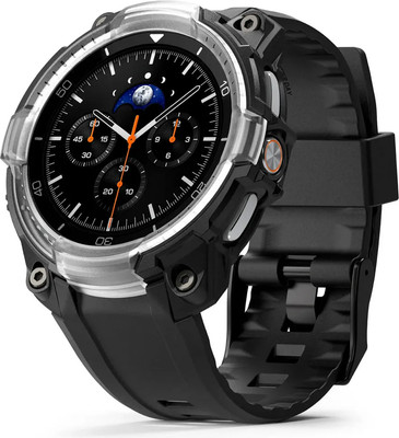 Ремешок для умных часов Ringke Rugged Gear для Galaxy Watch 8 Classic 46мм (черный)