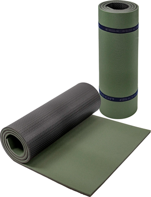 Туристический коврик Isolon Camping 12 1800х600х12 (2 шт, темно-серый/хаки)