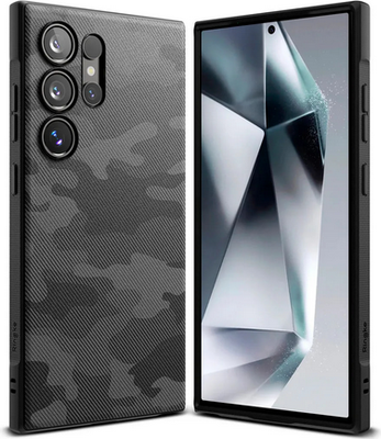 Чехол-накладка Ringke Onyx Для Galaxy S24 Ultra (Camo Black)