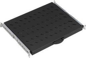 Полка для телекоммуникационного шкафа Lande LN-RAF-HRK-D600-BL (черный)