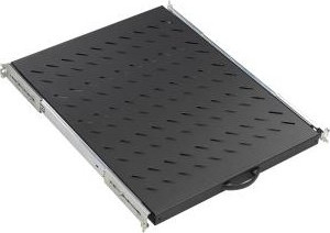 Полка для телекоммуникационного шкафа Lande LN-RAF-HRK-D800-BL (черный)