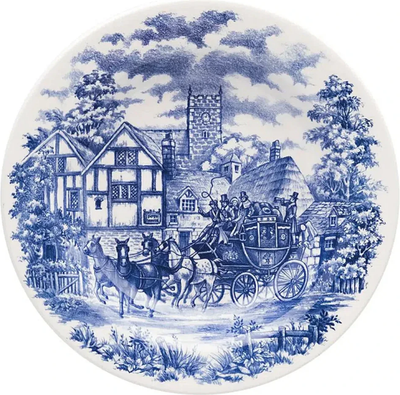 Тарелка столовая глубокая Oxford Cena Inglesa 100960 AE01-5131