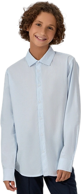 Рубашка детская Mark Formelle 123478 (р.134-68, бело-голубая полоска)