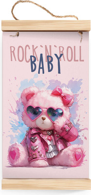 Картина по номерам Феникс+ Мишка в розовом / 71270