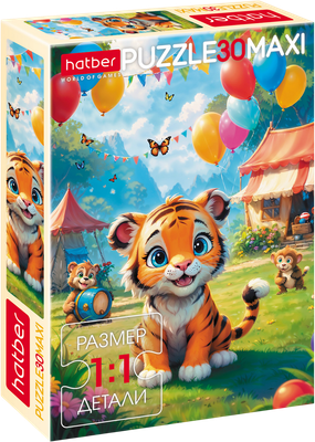 Пазл Hatber Праздник на полянке / 30ПЗ4_33364 (30эл)