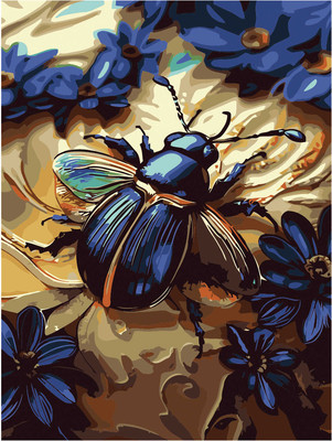 Картина по номерам Феникс+ Скарабей / 71290