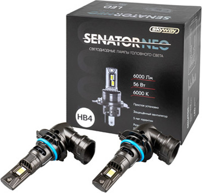 Комплект автомобильных ламп Skyway S08201634 (2шт)