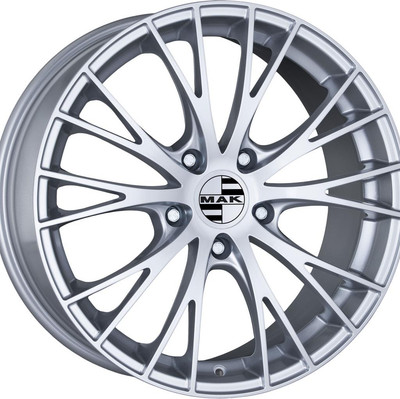 Литой диск MAK Rennen 19x8" 5x112мм DIA 66.45мм ET 42мм Silver