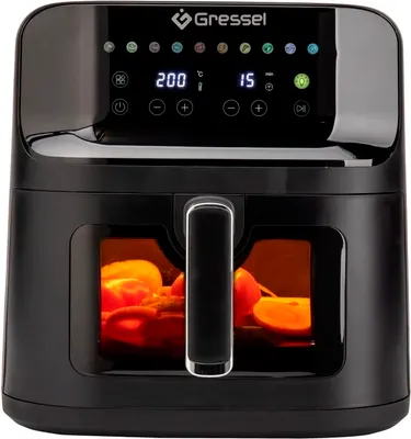 Аэрогриль GRESSEL GAF-1826 (черный)