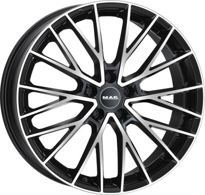 Литой диск MAK Speciale 22x10" 5x120мм DIA 66.6мм ET 21мм Black Mirror
