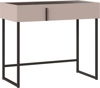 Туалетный столик Ангстрем Милагро спальня МИ-500.11 (Д1, кашемир серый/камень пьетра/черный графит)