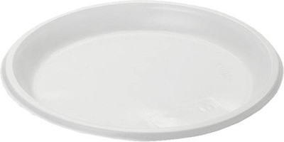 Набор одноразовых тарелок Мистерия 115443/120112/2123989 (100шт, белый)