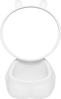 Зеркало косметическое ILikeGift Precious rabbit 142P-14-2 (white)