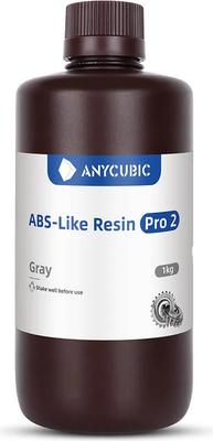 Фотополимерная смола для 3D-принтера Anycubic ABS Like Resin Pro 2 SABP2GY-104B (1кг, серый)