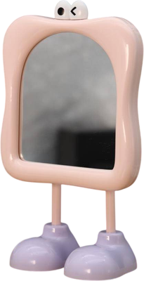 Зеркало косметическое ILikeGift Girly Funny legs 157P-352-13 (pink)
