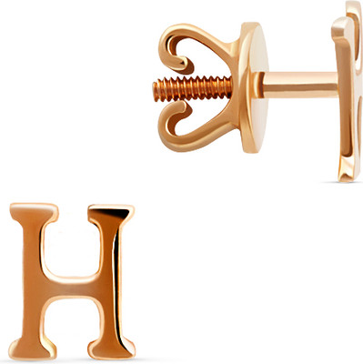 Серьги из красного золота Кристалл CG68100226773