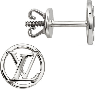 Серьги из белого золота Кристалл CN02800226773