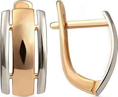 Серьги из красного золота Кристалл CJ66000226773