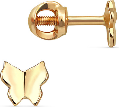 Серьги из красного золота Кристалл CL81500226773