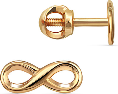 Серьги из красного золота Кристалл CL81600226773