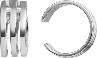 Серьги из белого золота Кристалл CQ55300226773