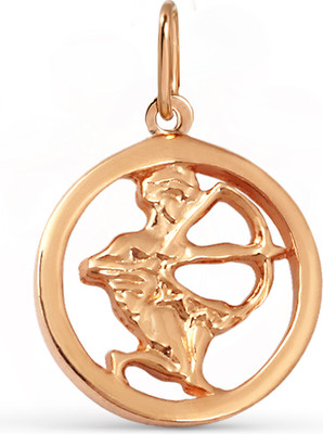 Подвеска из желтого золота Кристалл C810000226773