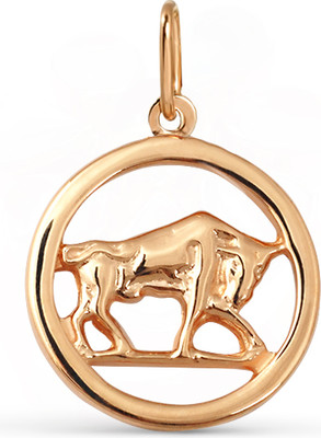 Подвеска из желтого золота Кристалл C807600226773