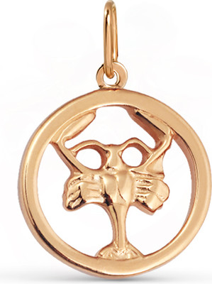 Подвеска из желтого золота Кристалл C809900226773