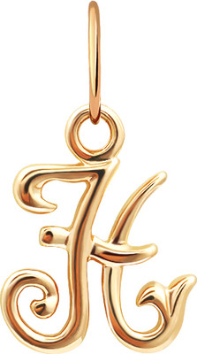 Подвеска из желтого золота Кристалл C651400226773