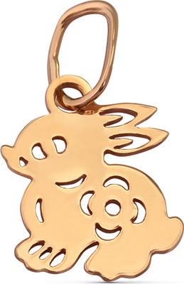 Подвеска из желтого золота Кристалл CA91700226773