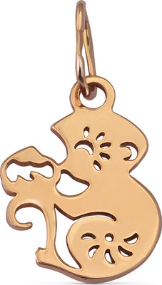 Подвеска из желтого золота Кристалл CA92400226773