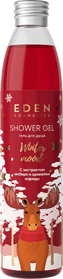 Гель для душа Eden Winter mood Red с экстрактом имбиря и ароматом корицы (320мл)