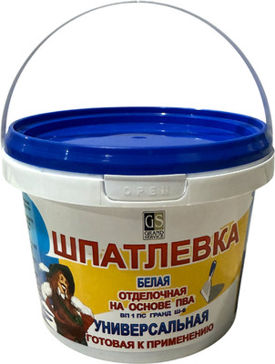 Шпатлевка Гранд-Сервис Ш-6 ПВА (1кг)