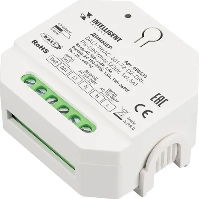 Диммер для светодиодной ленты Arlight Intelligent ARLIGHT DALI-TRIAC-601-72-D2-DRI-PS-DIN / 050433