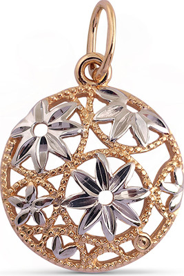 Подвеска из желтого золота Кристалл CD19600226773