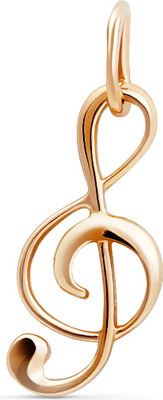 Подвеска из желтого золота Кристалл CG88700226773