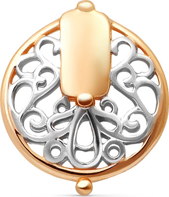 Подвеска из желтого золота Кристалл CG99500226773