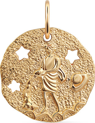 Подвеска из желтого золота Кристалл CJ42300226773