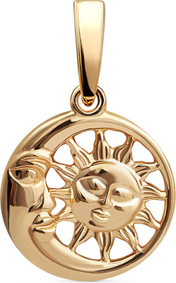 Подвеска из желтого золота Кристалл CK05600226773