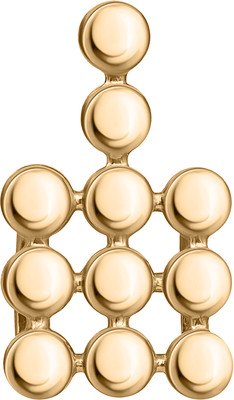 Подвеска из желтого золота Кристалл CP25600226773