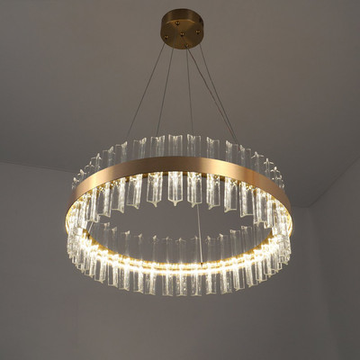 Люстра Estares Sofia 100W R-ON/OFF-500x1200-GOLD/CLEAR-220-IP20