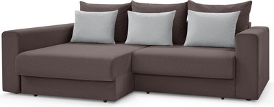 Диван угловой Mio Tesoro Модена 431.02 (коричневый 1482)