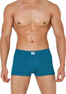 Трусы мужские Mark Formelle 411229 (р.94-104, узор на светло-бирюзовом)