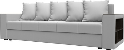 Диван Лига Диванов  Дубай Лайт / 114335 (экокожа белый)