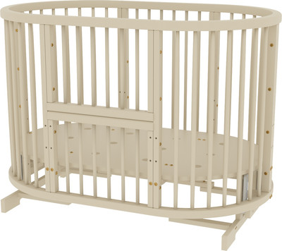 Детская кроватка Bambini 20.16.20.38.141 (мультимаятник, бежевый)