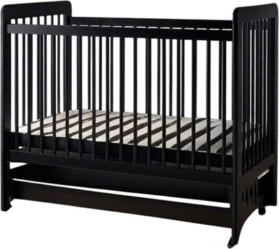Детская кроватка Bambini 16.20.16.05 (мультимаятник, блэк)