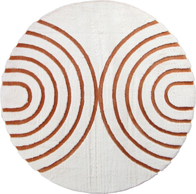 Коврик PIXEL Rabbit Carving PX4005-DAIRE-CREAM-TERRA (1.6x1.6)