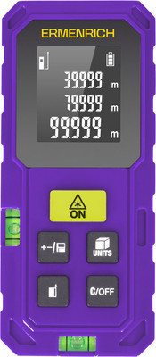 Лазерный дальномер Ermenrich Reel Plus GS40 / 86257 (фиолетовый)
